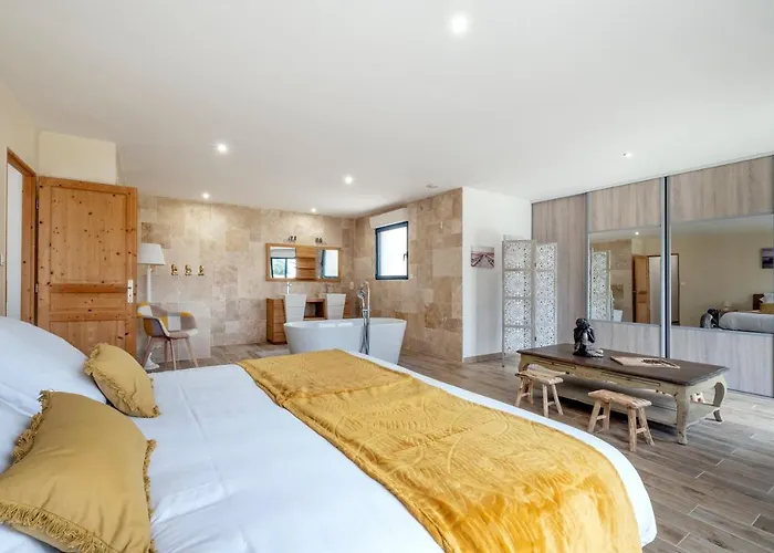 Boyard - Pour 10 Avec Piscine Privee Et Jacuzzi 度假居