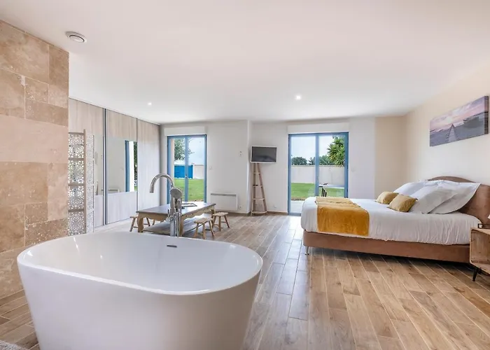 度假居 Boyard - Pour 10 Avec Piscine Privee Et Jacuzzi Saint-Nazaire-sur-Charente